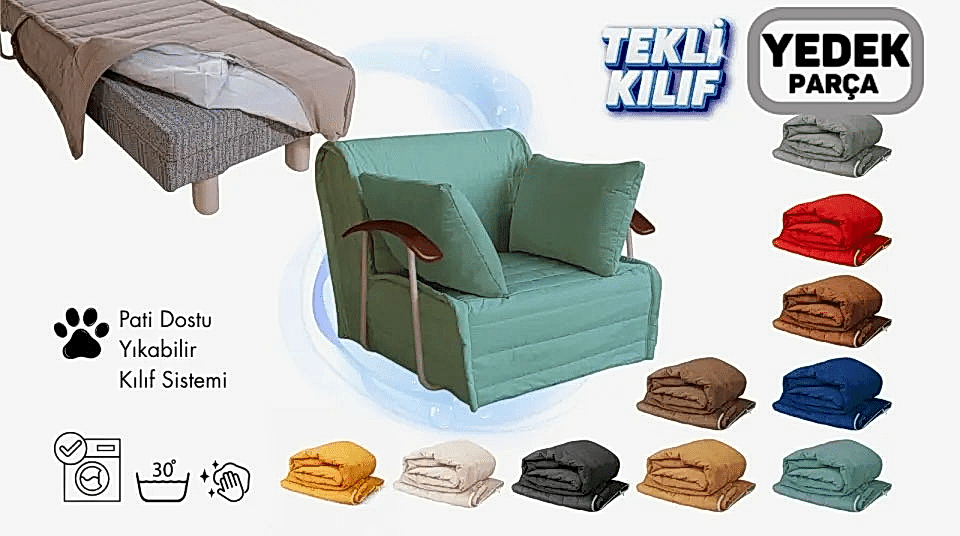 Serdamen Tekli Koltuk KIlıfı