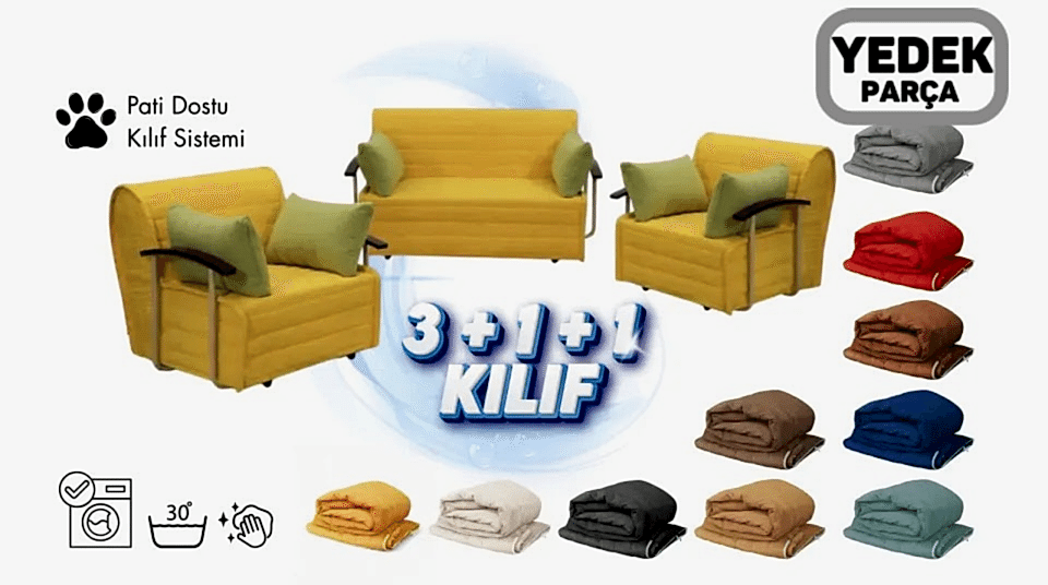 Serdamen 3+1+1  Takim Koltuk Kılıfı