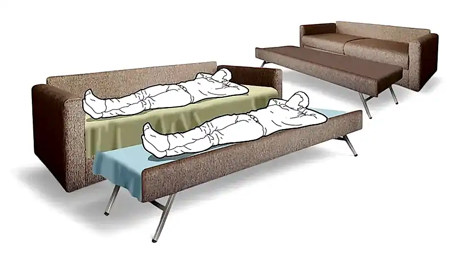 Servol 3'lü Yataklı Koltuk