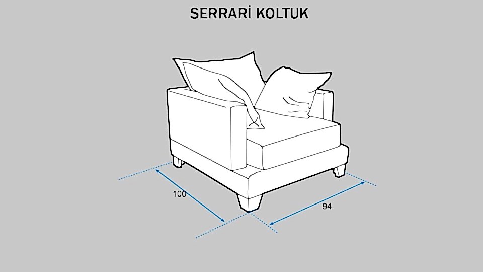 Serrari Tekli Koltuk