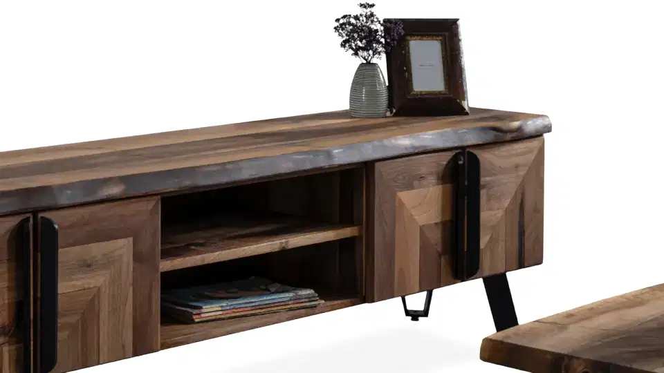 Naturel Ceviz Tv Sehpası